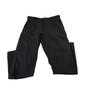 Fabletics Mens The Only Pant Black Cargo Utility Tech PT2500591-0001 31x32